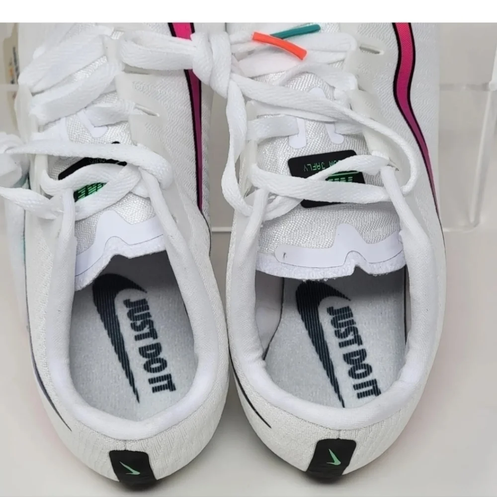 Nike Zoom Ja Fly 3 Men’s Size 13 White Ombre Track Shoes Spikes 865633-101 New